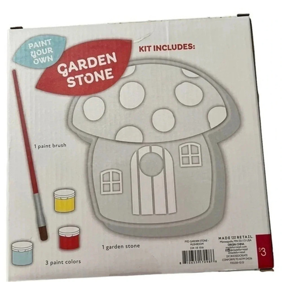 Two Sets of Paint Your Own Stepping Stone - Picture 3 of 5